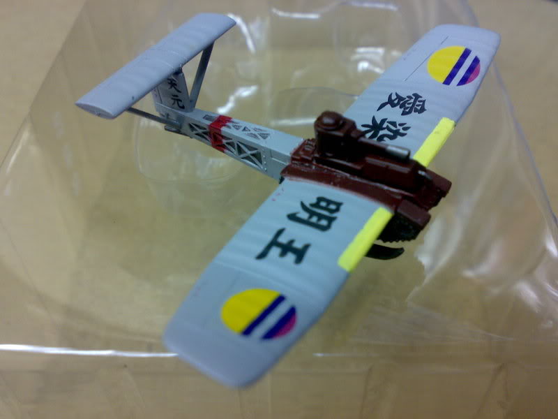 Takara 1:144 WWII Aircraft kit - Japan army flying tank project Manchurian #12