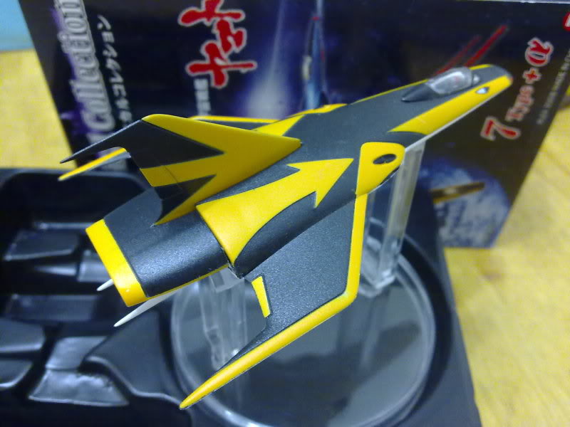 Star blazers mechanics collection - EDF Black TIger space fighter 4.5 inches