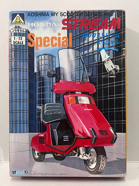 Aoshima 1:12 plastic model kit motocycle - Honda Stream Special version