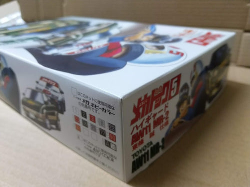 Aoshima 1:24 plastic model car - Mecha-Doc Classic Toyota AW11 MR2 racing car