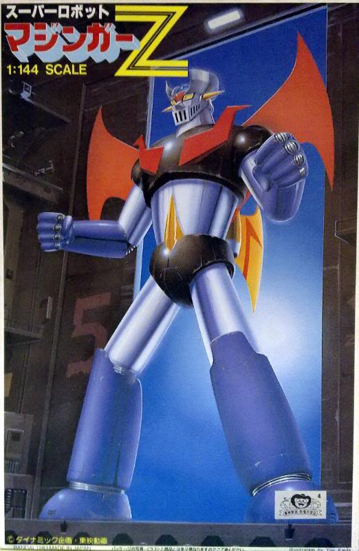 Bandai SF Super Robot series - `1/144 Mazinger Z Model kit