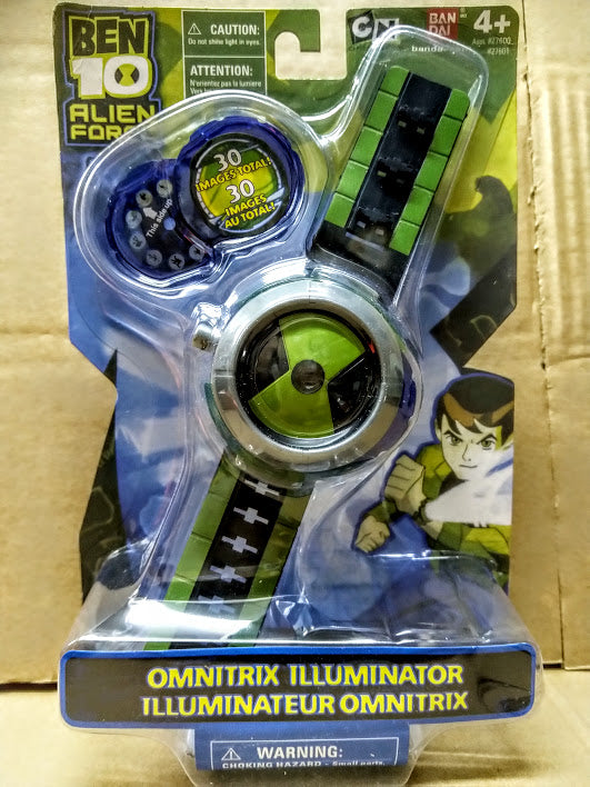 Bandai Ben 10 Alien Force Omnitrix Illuminator Watch 30 images total Rare