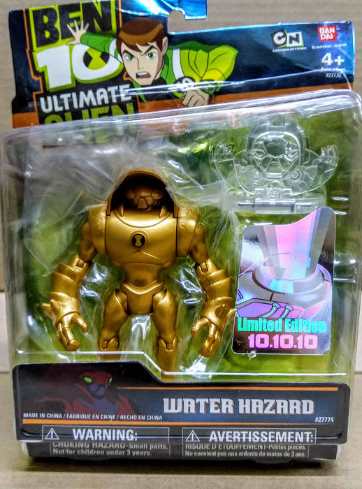 Bandai Ben 10 Ultimate Alien Force - Water Hazard Gold Action figure Special Ver