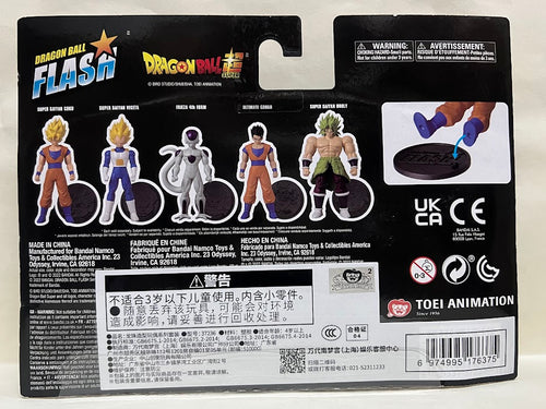 Bandai Dragon Ball Flash 3 action figure set - Super Saiyan Goku Vegeta frieza
