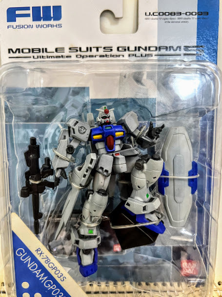 Bandai FW Fusion Works Gundam action figure - EFSF Gundam RX-78GP03