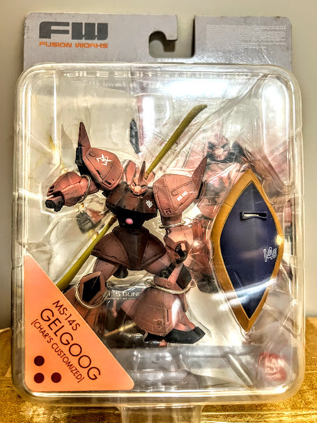 Bandai FW Fusion Works Gundam action figure - 0079 MS-14S Char's Gelgoog