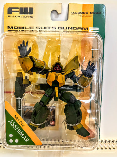 Bandai FW Fusion Works Gundam action figure - EFSF NRX-044 Asshimar