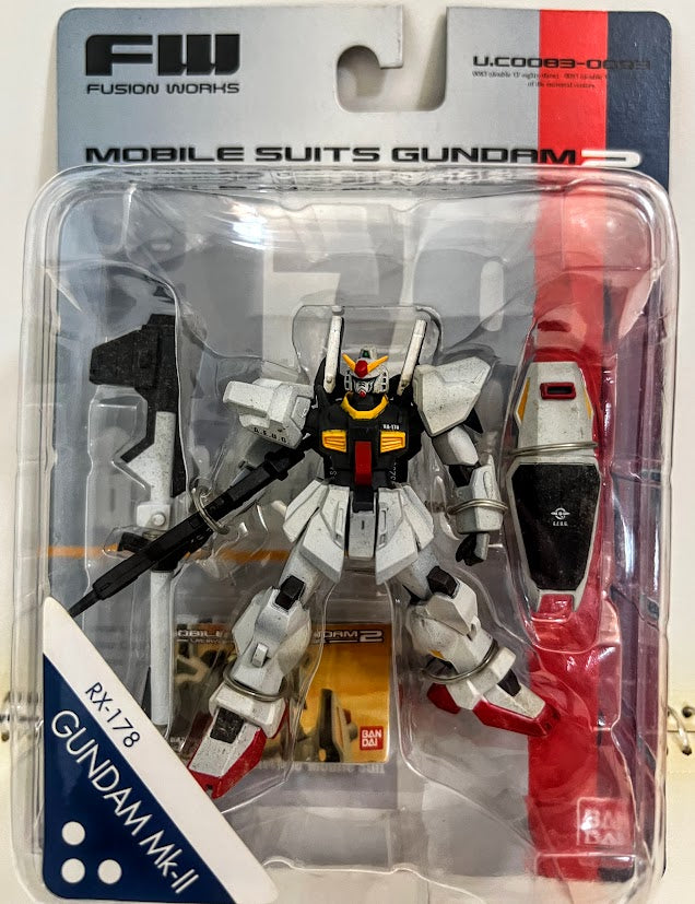 Bandai FW Fusion Works Gundam action figure - AEUG Gundam Mk II