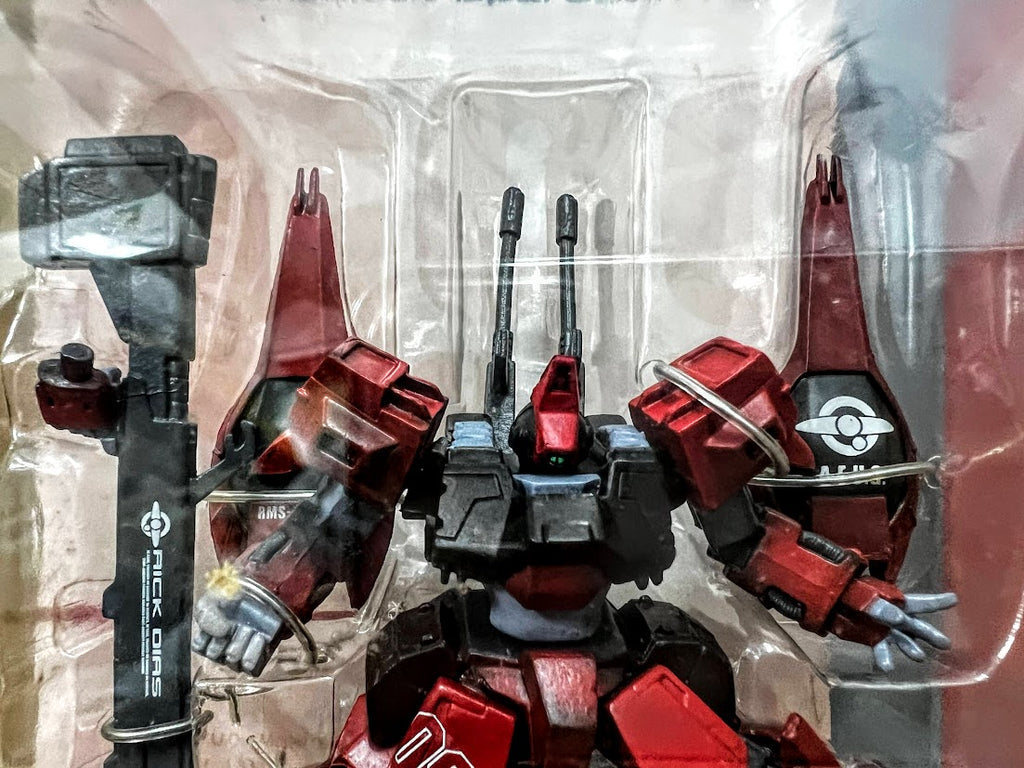 Bandai FW Fusion Works Gundam action figure - RMS-099 Rick Dias Mobile suit Red