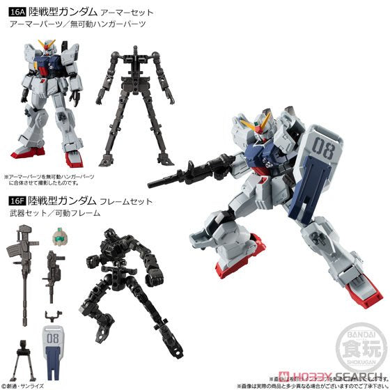 Bandai Gundam G-Frame & Armor 06 action figure - RX-79(G) Gundam Ground type kit