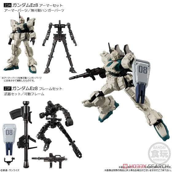 Bandai Gundam G-Frame & Armor 08 action figure - RX-79(G)  Ez8 Gundam type kit