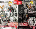 Bandai Gundam G-Frame & Armor FA01 action figure - Nu Gundam RX-93 model kit