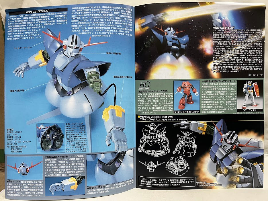 Bandai Gundam 1/144 HGUC 0079 MSN-02 Zeong Final Mobile Suit model kit