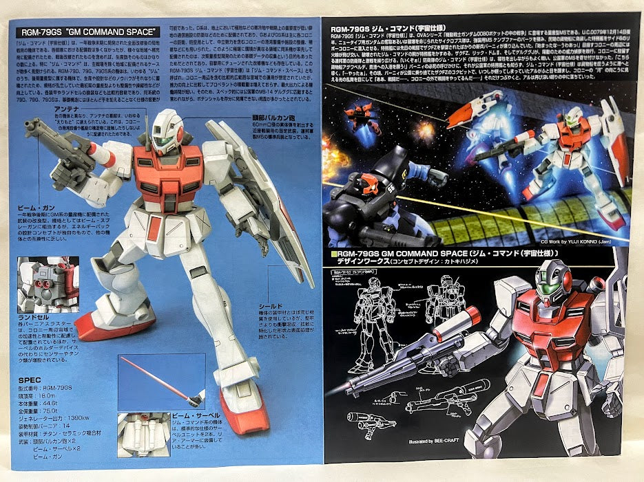 Bandai Gundam 1/144 HGUC 0080 EFSF RGM-79GS GM Command