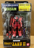 Bandai Gundam 0079 MIA action figure Zeon's MS-06S Char's Zaku II weapon box set