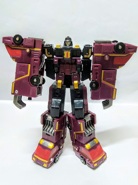 Bandai MRR Machine Robo Rescue 09 BL FIRE Transform figure マシンロボレスキュー