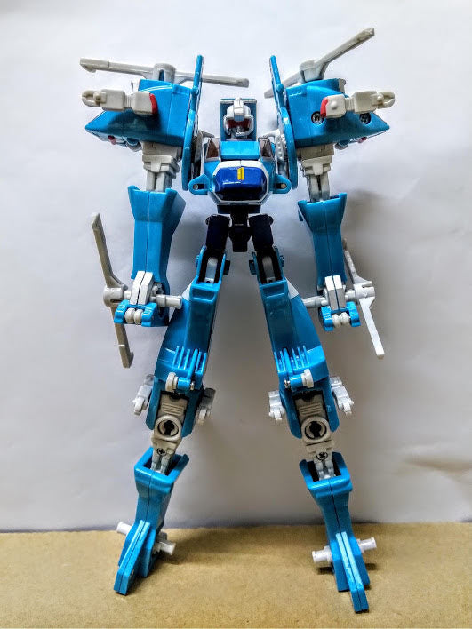 Bandai MRR Machine Robo Rescue 03 Yellow Gear Hyper Drill Transform figure マシンロボ