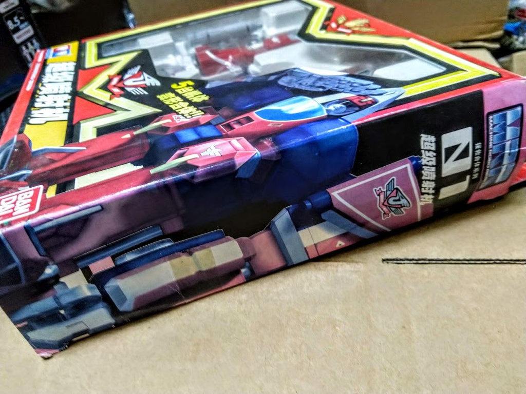 Bandai MRR Machine Robo #01 Rescue Red Wing Jet Transform figure マシンロボレスキュー