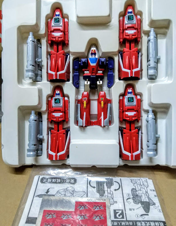 Bandai MRR Machine Robo #01 Rescue Red Wing Jet Transform figure マシンロボレスキュー