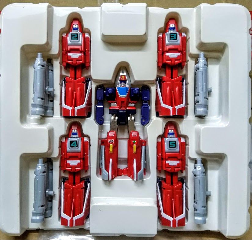 Bandai MRR Machine Robo #01 Rescue Red Wing Jet Transform figure マシンロボレスキュー