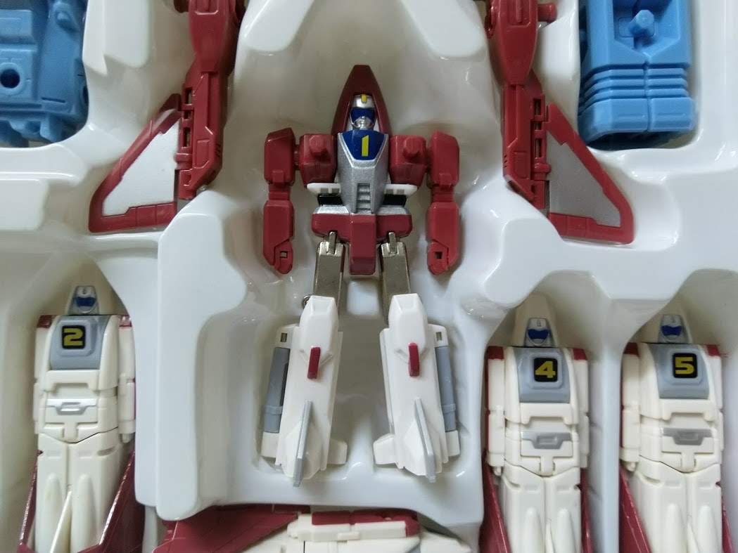 Bandai Machine Robo Rescue (MRR) 08 Hyper Shuttle & Space Robos Transform figure マシンロボレスキュー 