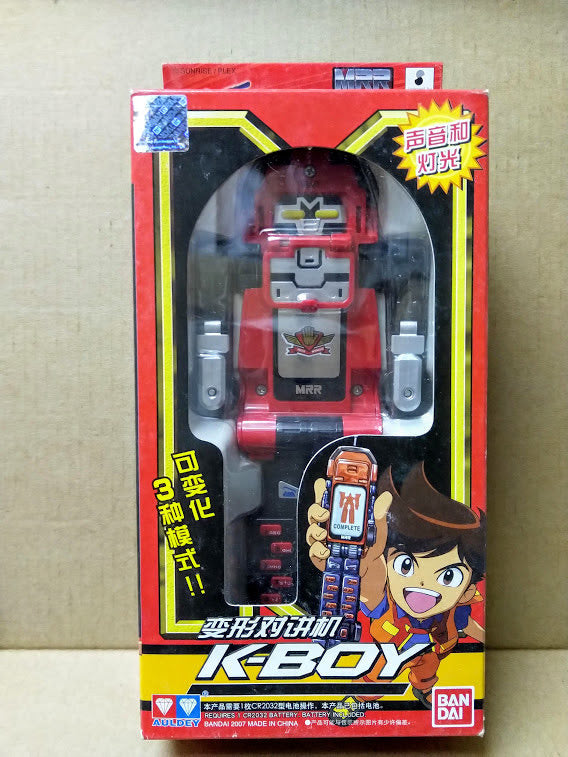 Bandai MRR Machine Robo Rescue Team K-Boy 3-Form Robot transform Phone Car マシンロボ