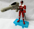 Power rangers Time force Red action 5 inches ranger figure weapon Light fuction (old packing)