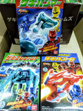Power rangers Jungle fury mini candy toys weapon set 3 boxes toys and model kit