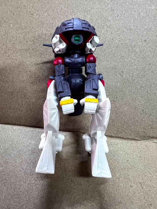 Bandai Turn A Gundam, Wodom, Flat MS gashapon figures 9cm 3.5inches 1999 rare