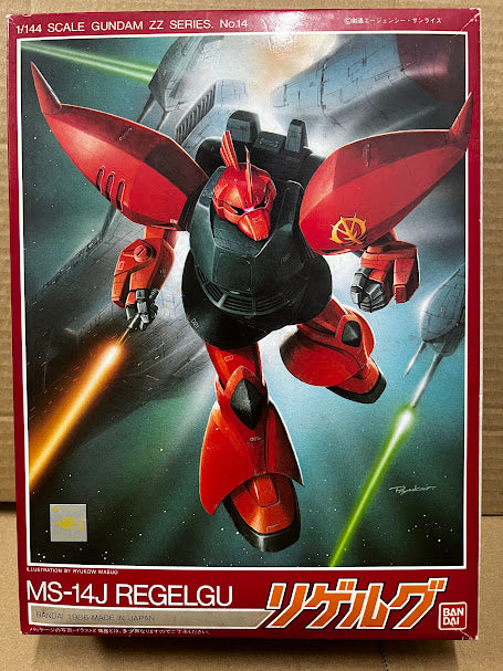 Bandai ZZ Gundam 0088-1/144 Neo Zeon MS-14J Gelgoog Enhance Regelgu model kit