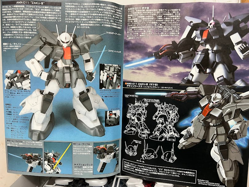 Bandai Gundam 1/144 HGUC Neo Zeon Production type Zaku III model kit