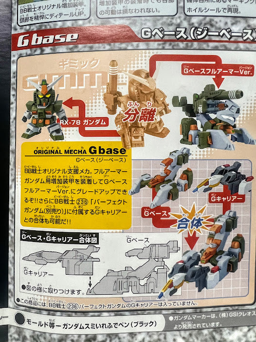 Bandai SD Gundam Mobile suit - G Generation FA-78 Full Armor Gundam model kit