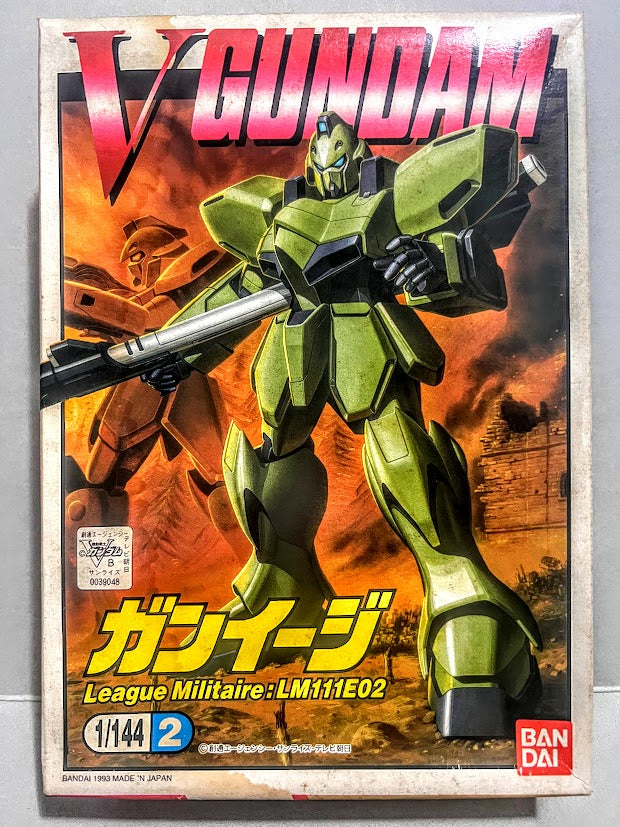 Bandai V Gundam 1/144 League Militiare Force MS Mobile Suit Gun Ez model kit
