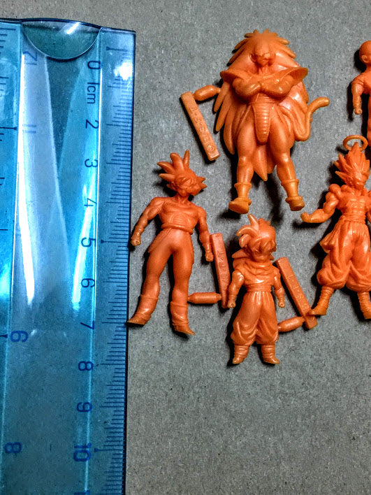 Bandai Dragon Ball gashapon 12 mini action figures set Orange rare lot