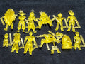 Bandai Dragon Ball gashapon collection 12 mini action figures Yellow lot rare