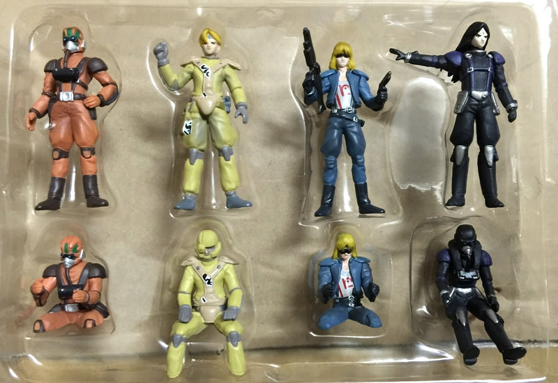 Takara Votoms 1/ 35 Armor Trooper Pilots set x  8 figure postures