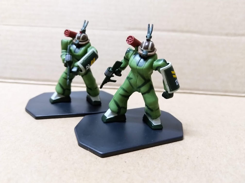 Dougram Battletech Gashapon action figures - Soltic H8 Round Facer x 2 pcs