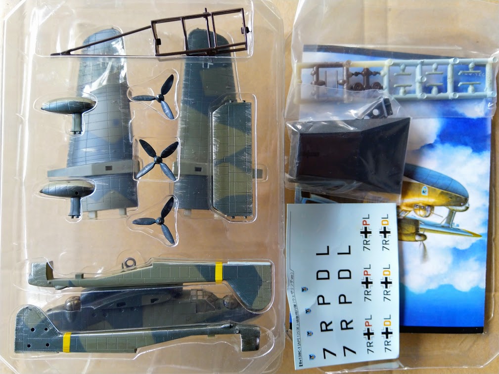 Cafereo 1/144 Big Bird WWII German Bv138-C1 Sea Dragon Recon aircraft A