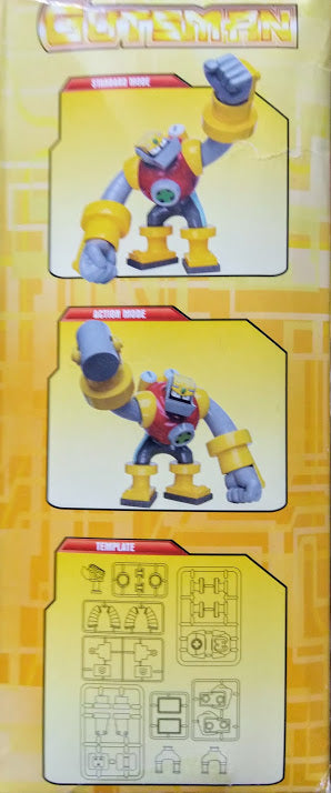 Capcom Megaman Rockman EXE Elec Gutsman box model kit 6 inches Rare
