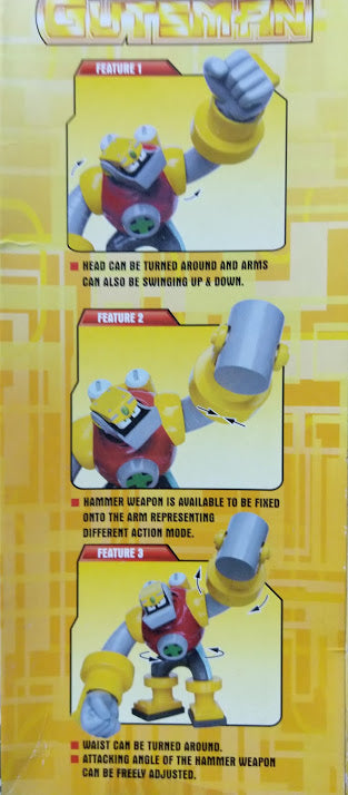 Capcom Megaman Rockman EXE Elec Gutsman box model kit 6 inches Rare