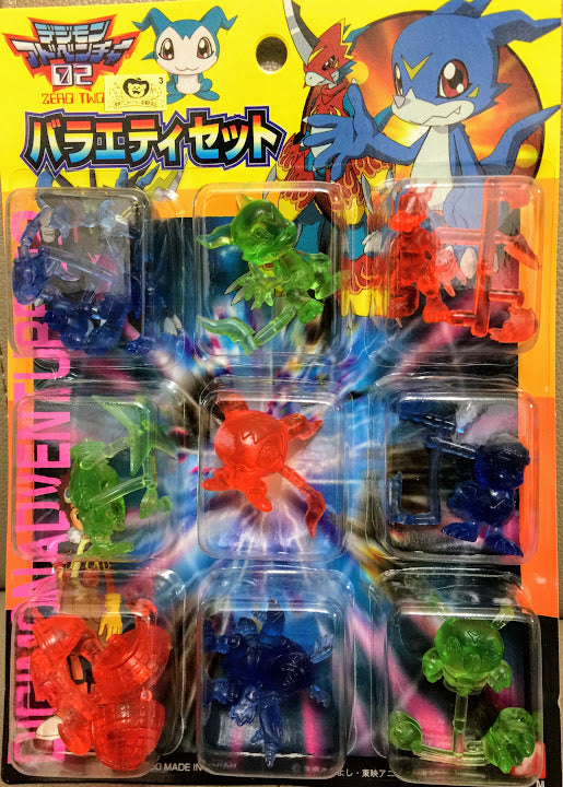 Yutaka Digimon collectible figures V-Mon season 2 - 9 characters made in Japan
