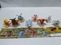 Bandai Digimon gashapon 8 figures Agumon Biyomon Greymon Gomamon Garurumon