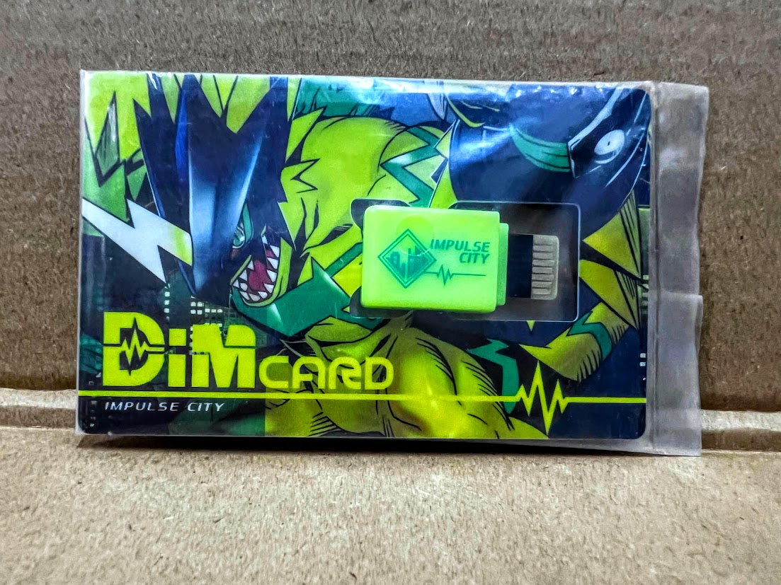 Digimon Vital Bracelet Digital Monster DIM card Impulse City