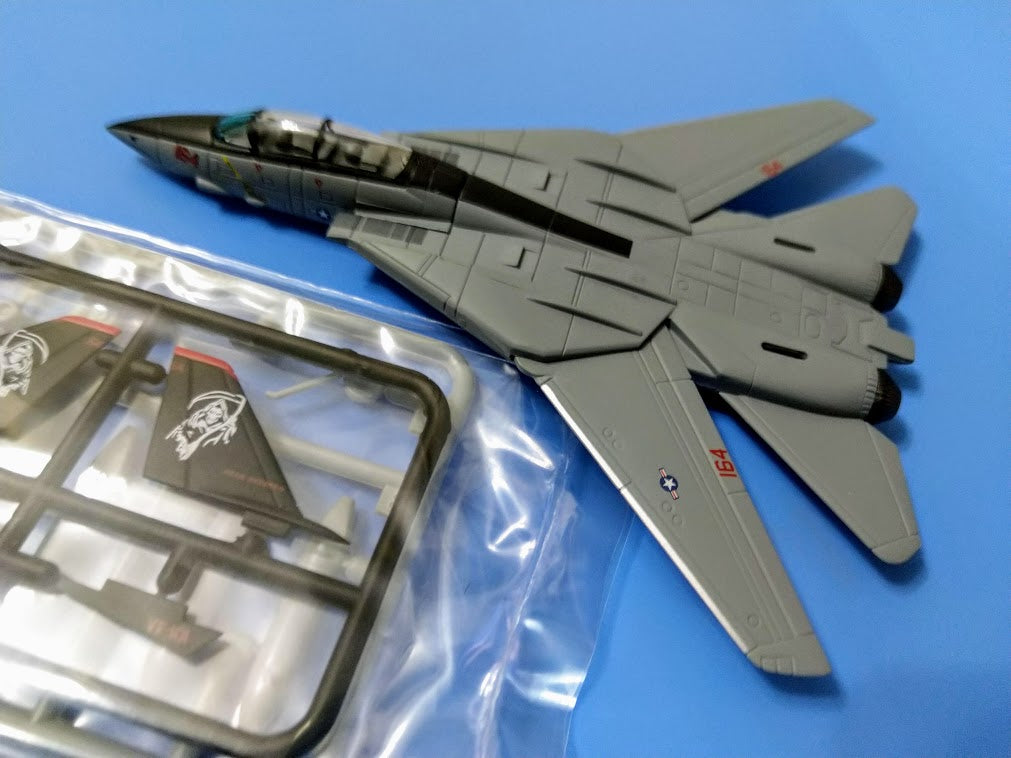 Doyusha 1/144 aircraft kit - 05 Grumman F-14 Tomcat fighter VF-101 Grim Reapers