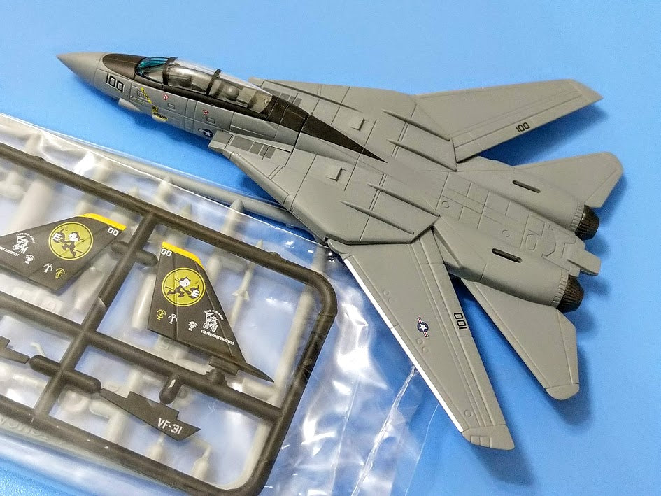 Doyusha 1/144 aircraft kit - 06 Grumman F-14 Tomcat fighter VF-31 Felix the Cat