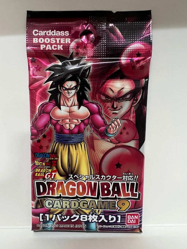 Bandai card game - Dragon ball GT Z card game 9 sealed 2005