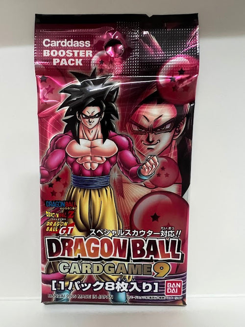 Bandai card game - Dragon ball GT Z card game 9 sealed 2005