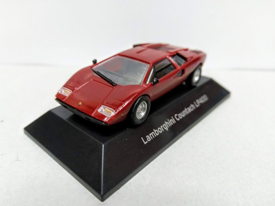 F-Toys 1/64 Sport Racing Car Lamborghini Countach LP400 Red