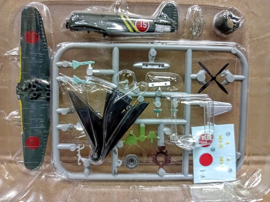 F-Toys 1:144 VS1 WWII Japan fighter N1K2-Ja Shiden Kai George 301FS Model kit 1A
