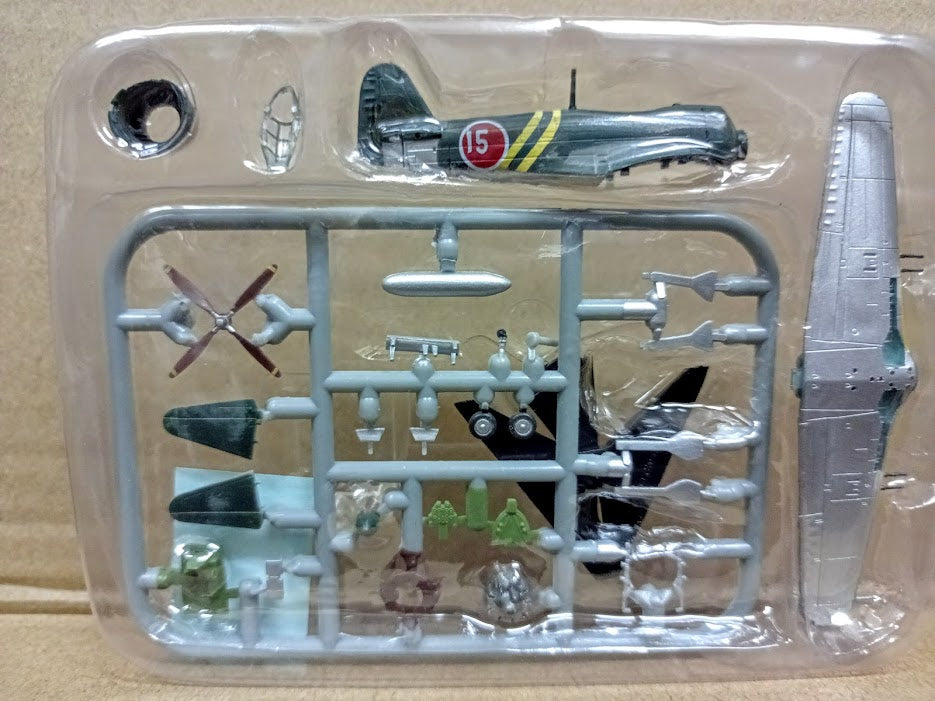 F-Toys 1:144 VS1 WWII Japan fighter N1K2-Ja Shiden Kai George 301FS Model kit 1A